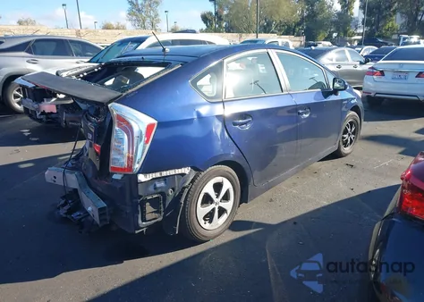 2014 Toyota Prius Two from USA, damaged, VIN JTDKN3DU2E0370561